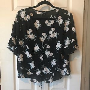 Floral Express blouse!